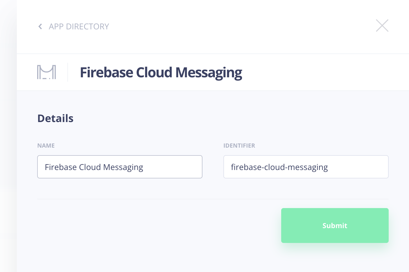 Install Firebase Cloud Messaging